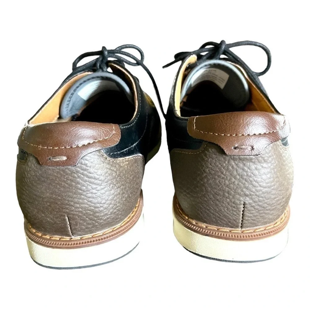 VINCE CAMUTO BACHE, MENS BLACK OXFORDS. LIGHTWEIGHT & COMFORTABLE. SIZE 9M